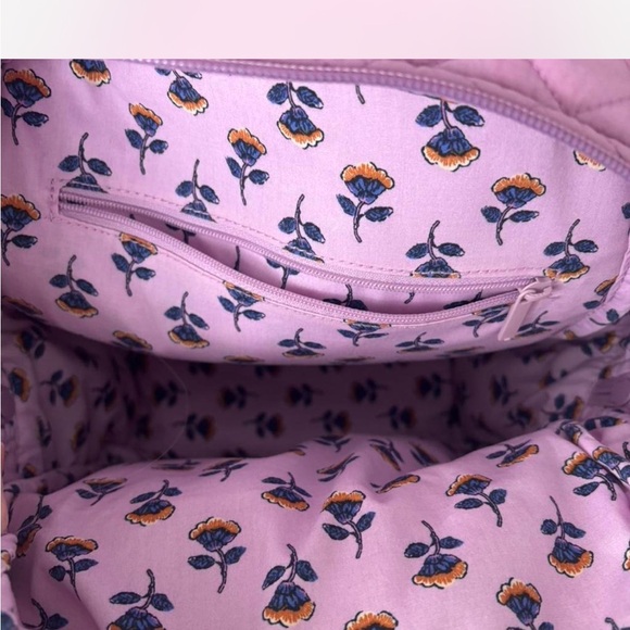 Vera Bradley small Quilted “Smokey grape “ backpack - Picture 4 of 4